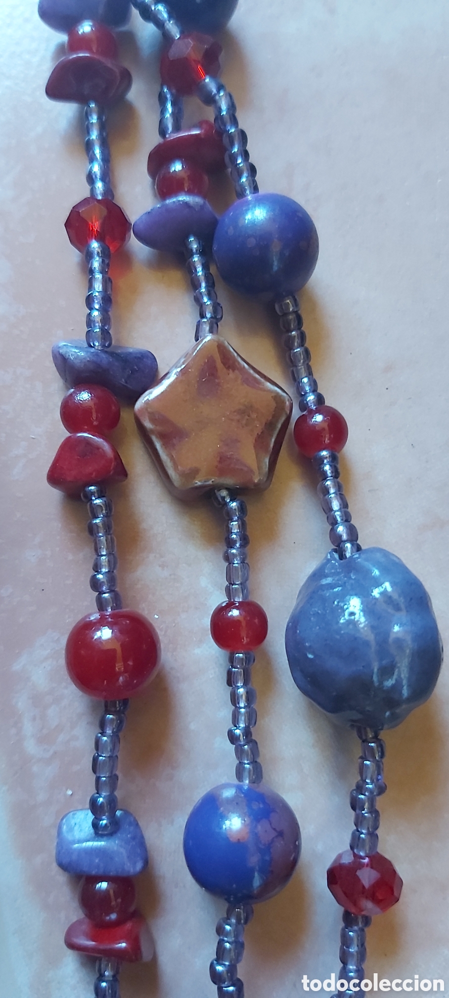 Vintage: Precioso collar con cer&aacute;mica - Foto 4