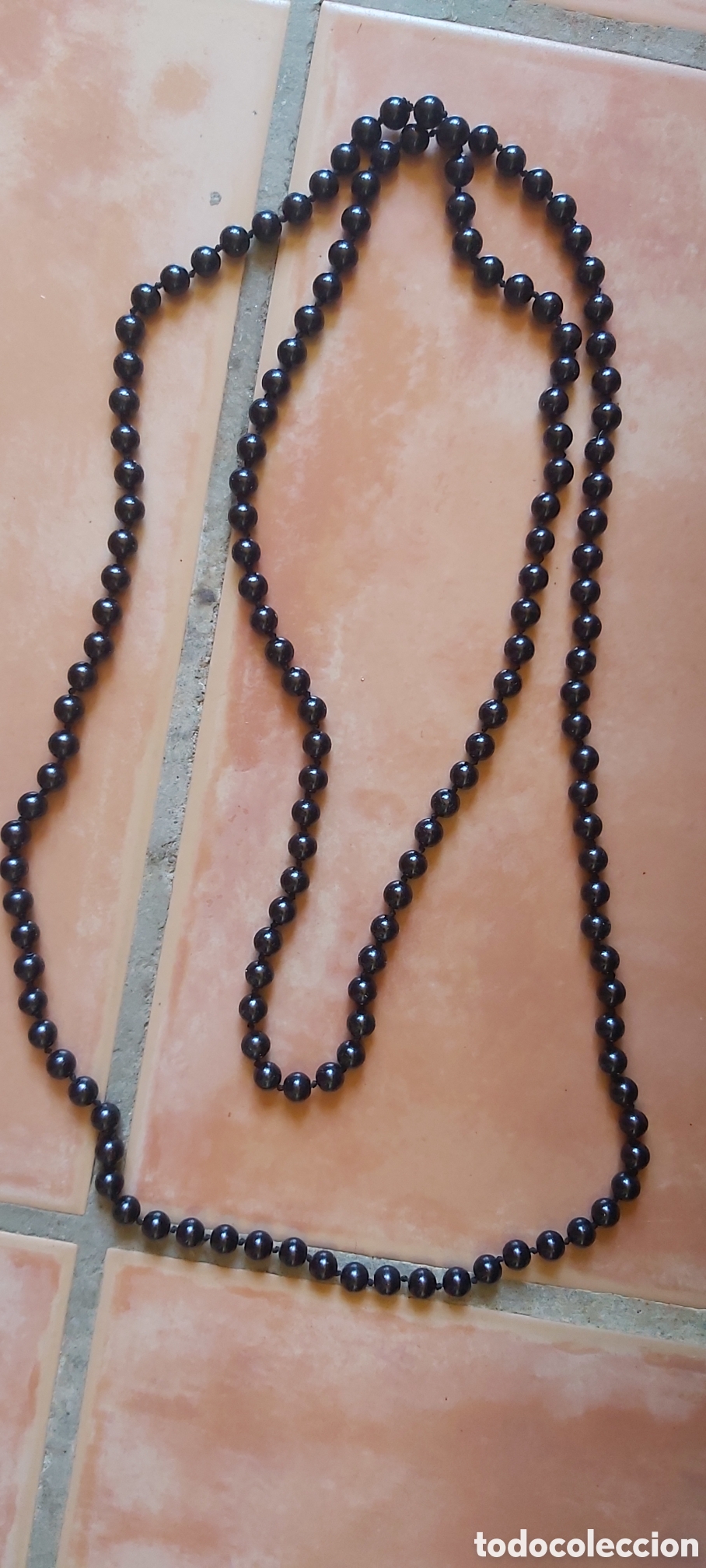 Vintage: Collar grande con perlas sint&eacute;tica - Foto 1