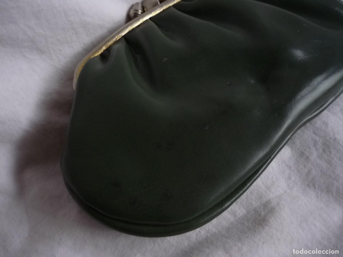 Vintage: Antiguo bolso bolsillo monedero - Foto 4