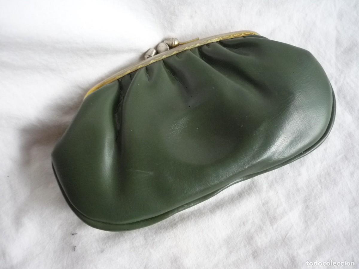 Vintage: Antiguo bolso bolsillo monedero - Foto 5