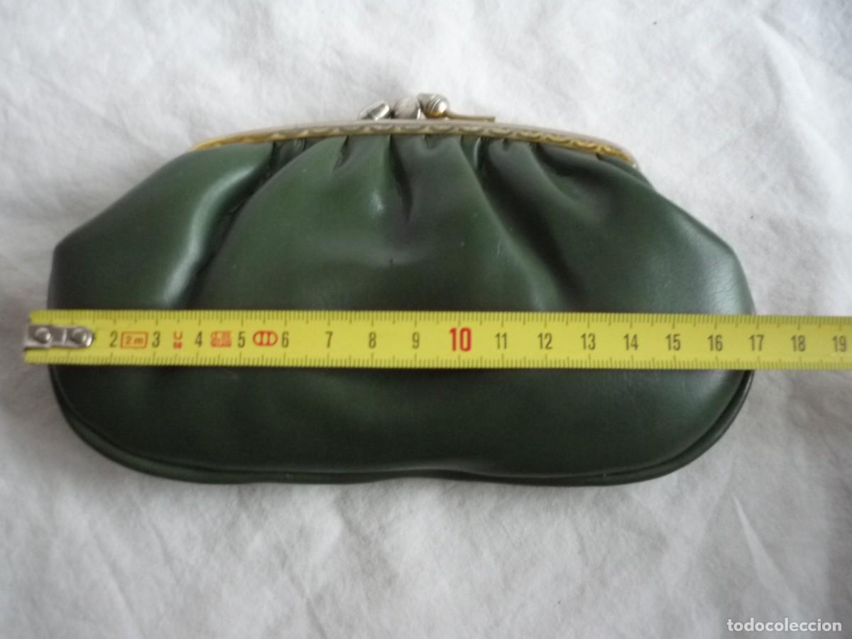 Vintage: Antiguo bolso bolsillo monedero - Foto 10