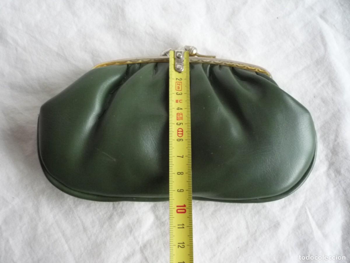 Vintage: Antiguo bolso bolsillo monedero - Foto 11