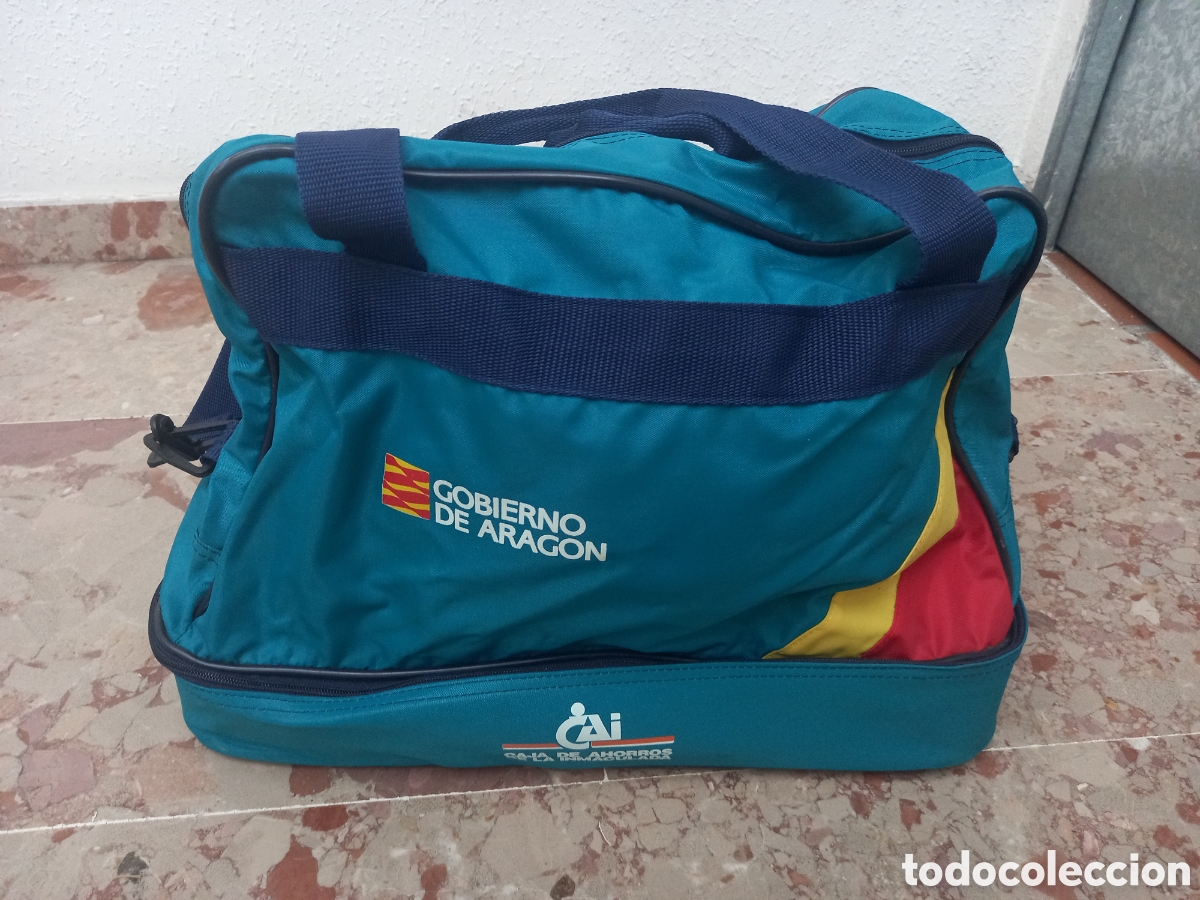 Vintage: Bolsa de deportes a&ntilde;os 80 - Foto 2