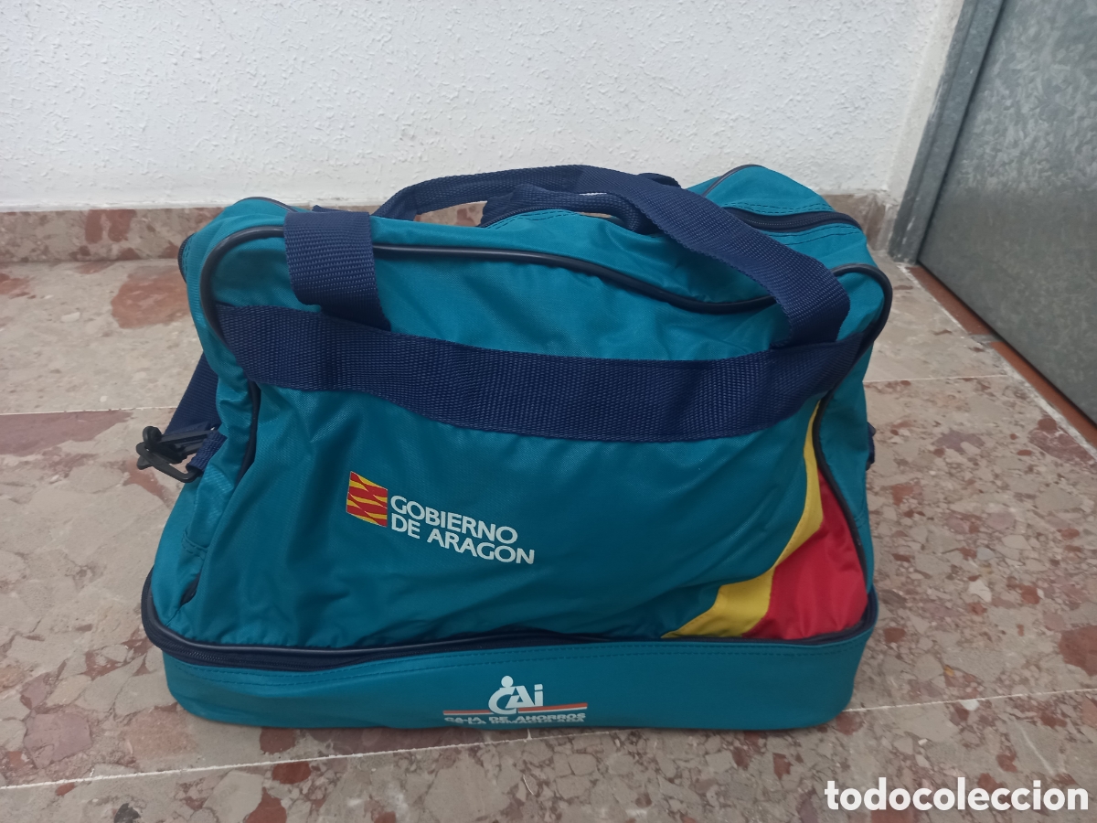 Vintage: Bolsa de deportes a&ntilde;os 80 - Foto 1