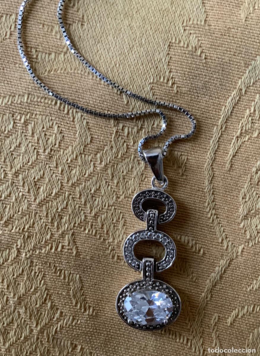 Vintage: COLGANTE PLATA DE LEY 925 CON CADENA - Foto 1