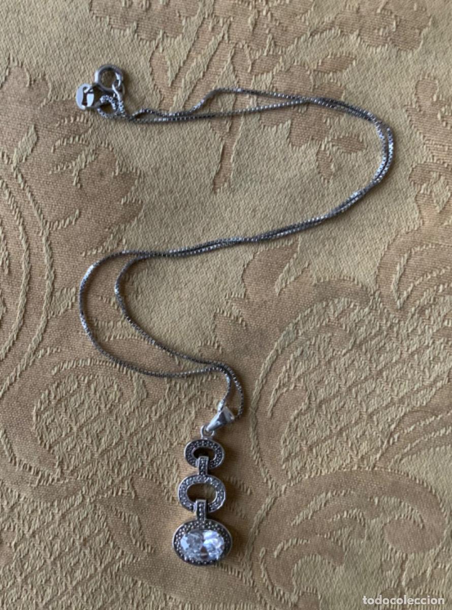 Vintage: COLGANTE PLATA DE LEY 925 CON CADENA - Foto 4