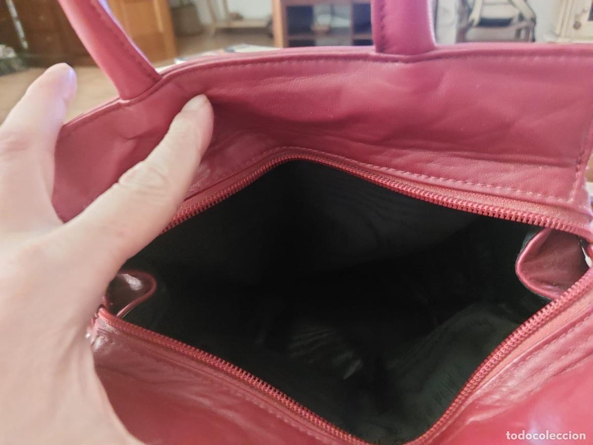 Vintage: Bolso piel Adolfo Dominguez - Foto 4
