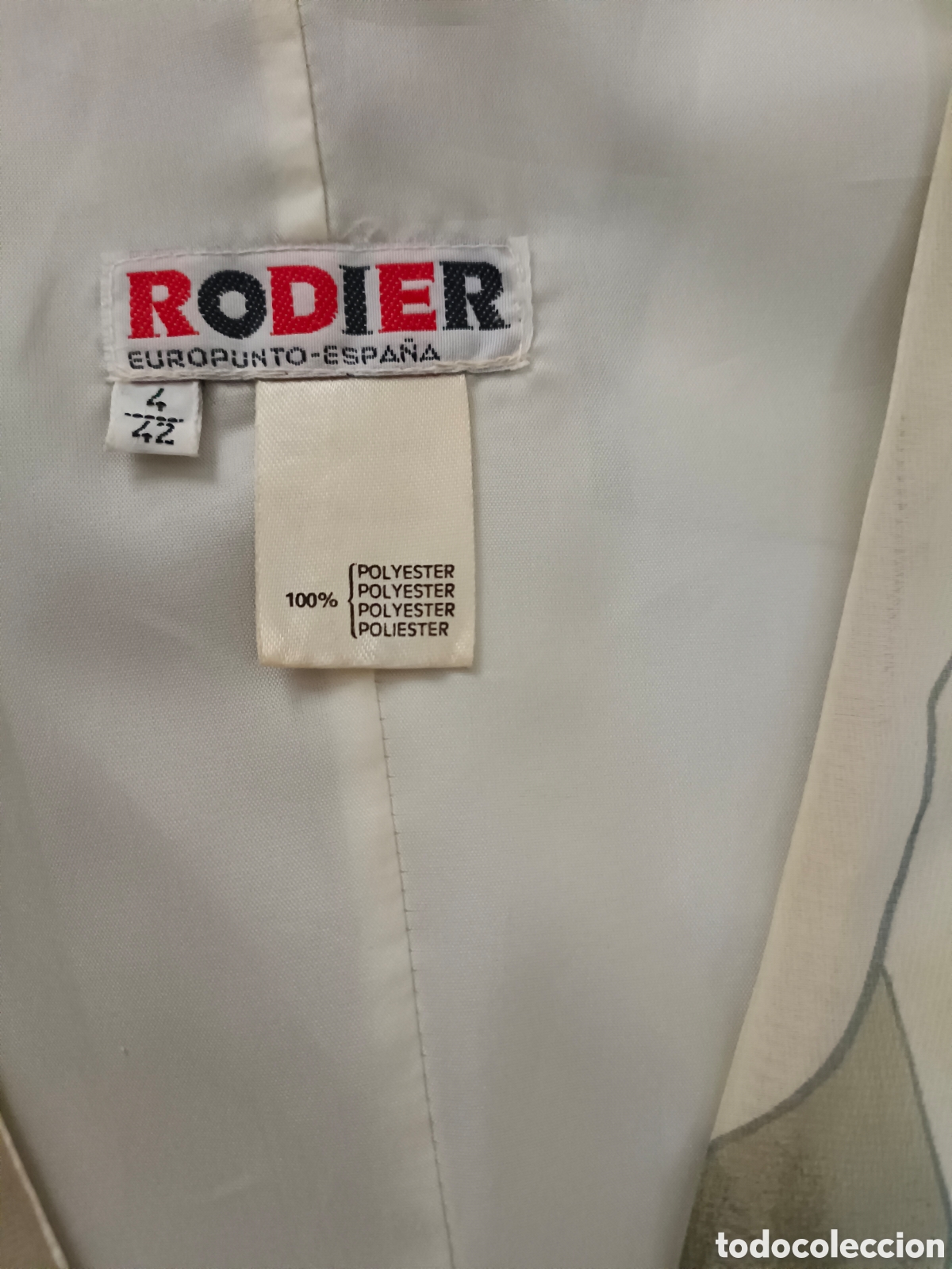 Vintage: Conjunto Rodier blusa y chaqueta - Foto 7