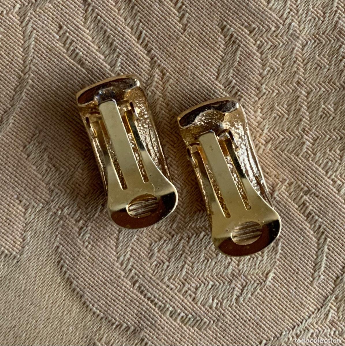 Vintage: PENDIENTES ESMALTE NEGRO VINTAGE - Foto 9