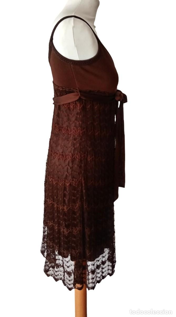 Vintage: vestido Cavalli de encaje - Foto 4