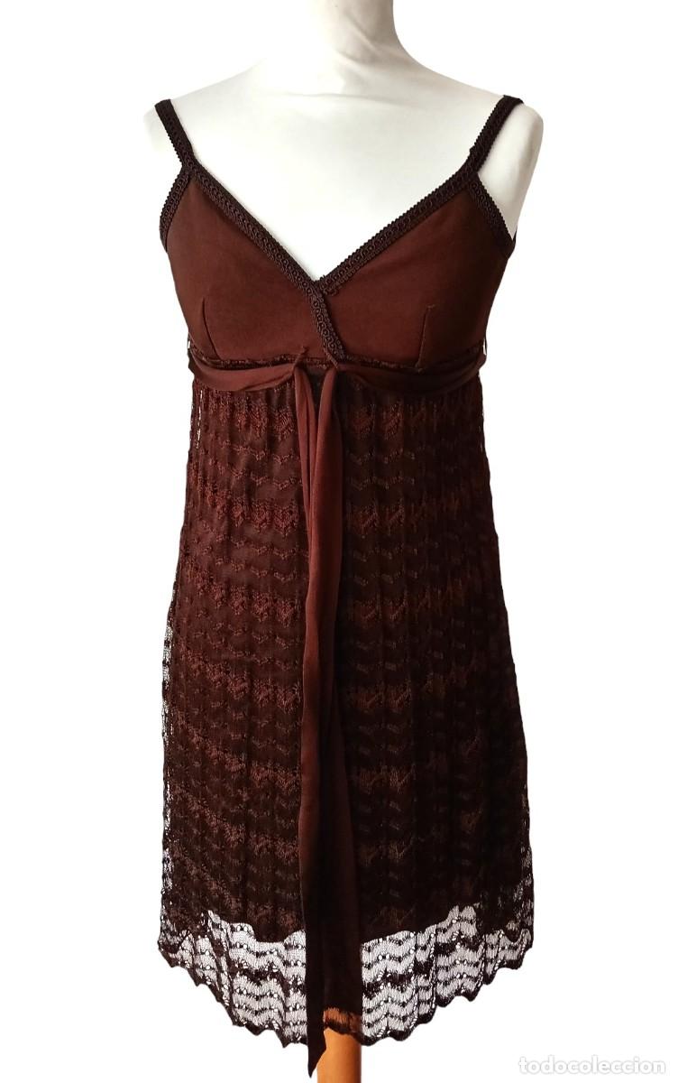 Vintage: vestido Cavalli de encaje - Foto 5
