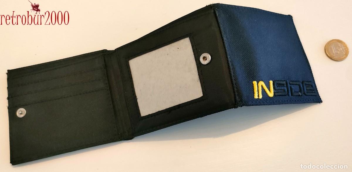 Vintage: Cartera monedero de nylon INSIDE - Foto 2