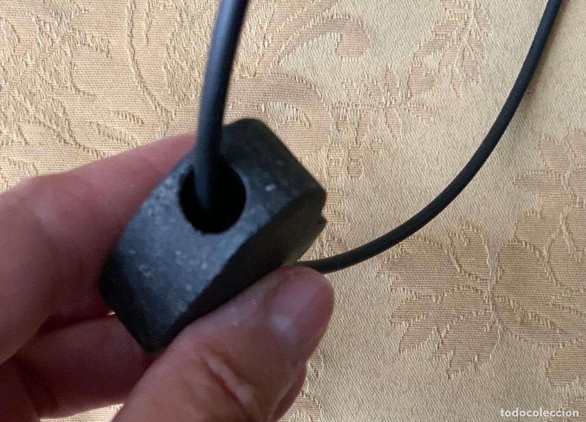 Vintage: COLLAR DE CAUCHO CON CORAZ&Oacute;N DE LAVA DE TIMANFAYA - Foto 6