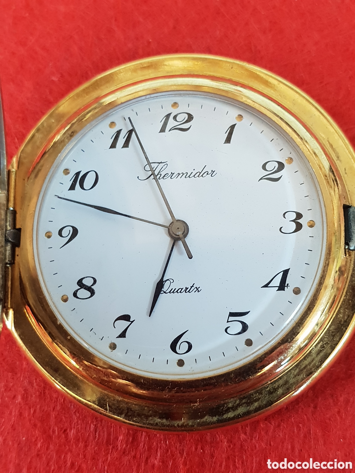 Vintage: RELOJ BOLSILLO THERMIDOR. FUNCIONA - Foto 4