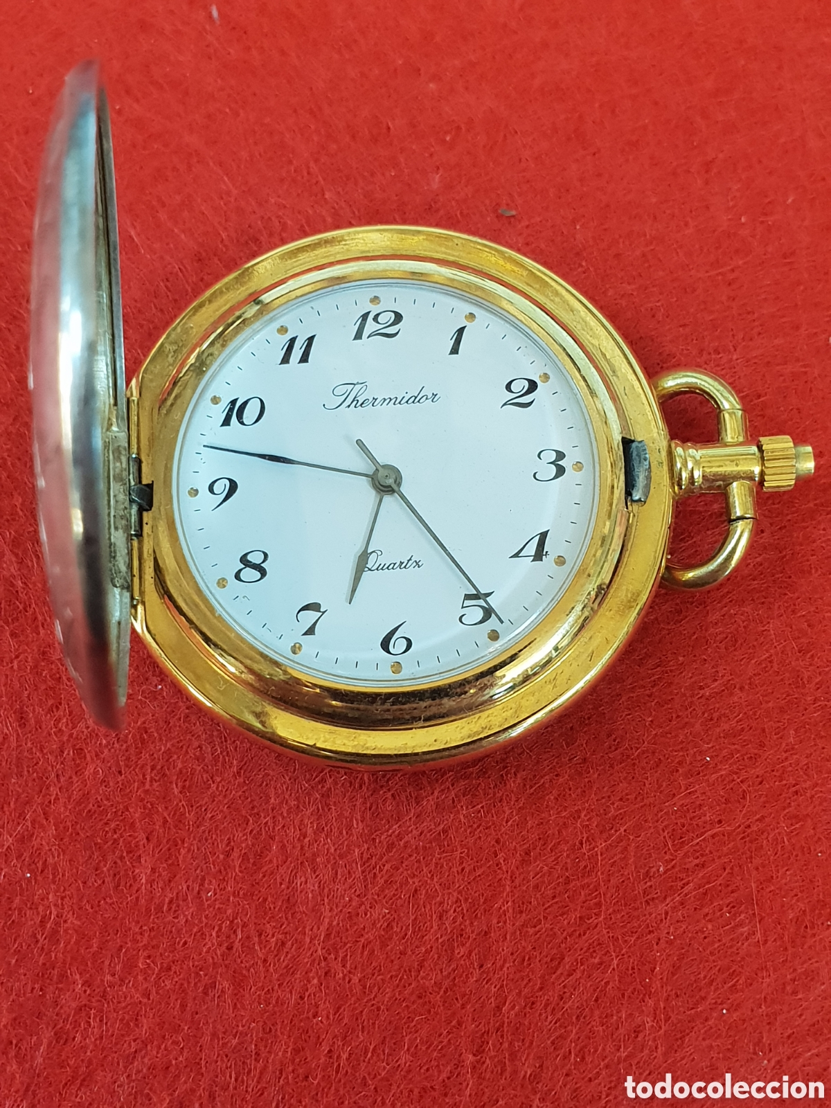 Vintage: RELOJ BOLSILLO THERMIDOR. FUNCIONA - Foto 1