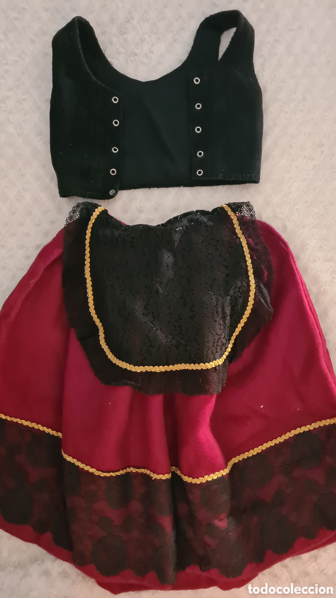 Vintage: Antiguo traje de pastora del a&ntilde;o 1979 - Foto 4