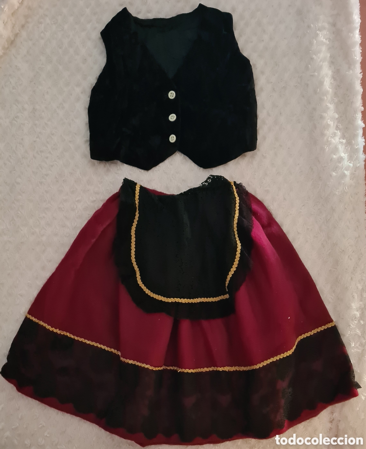 Vintage: Antiguo traje de pastora del a&ntilde;o 1979 - Foto 1