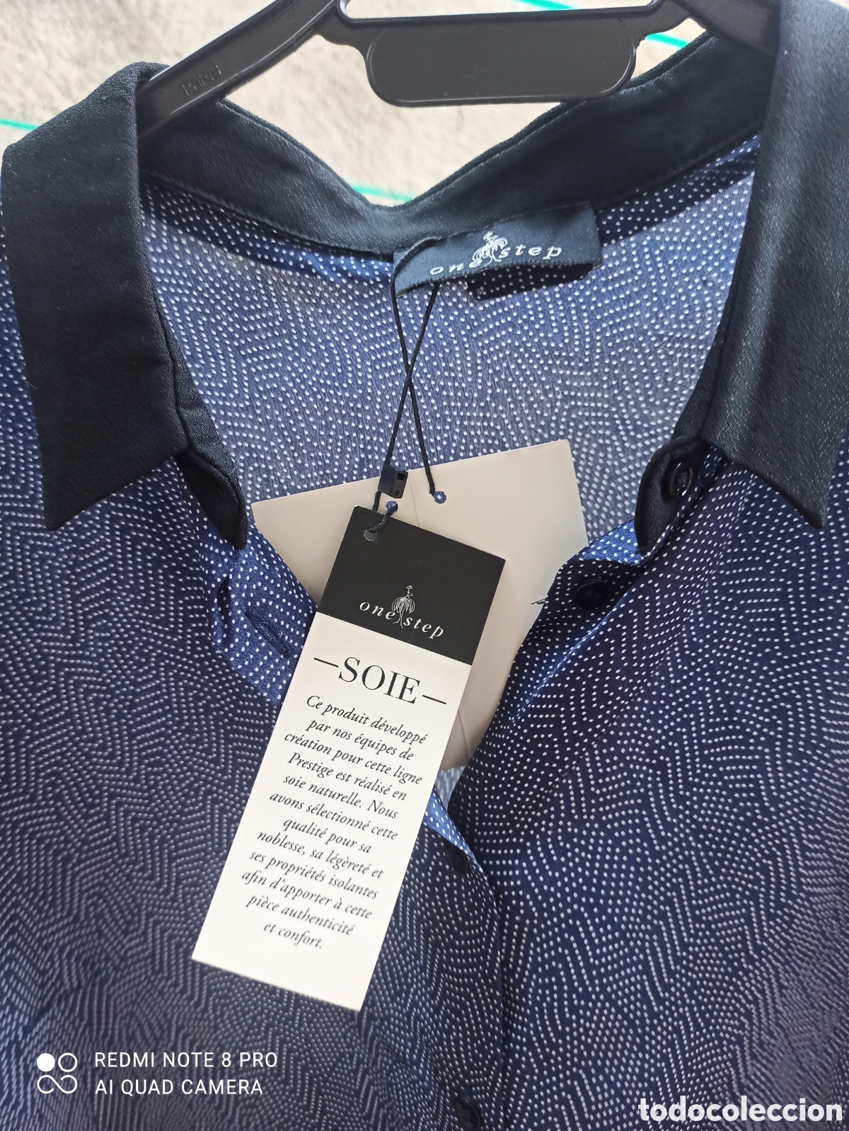 Vintage: Camisa 100% seda, sin estrenar - Foto 4