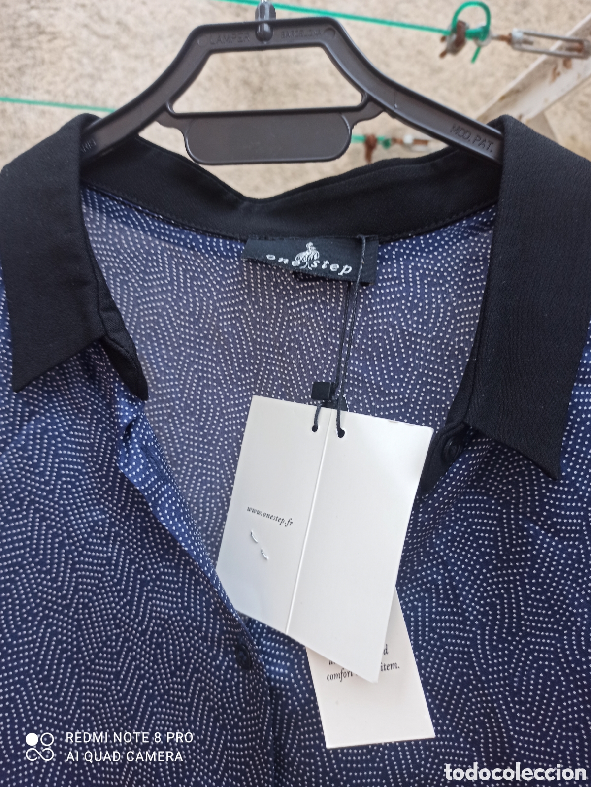 Vintage: Camisa 100% seda, sin estrenar - Foto 11