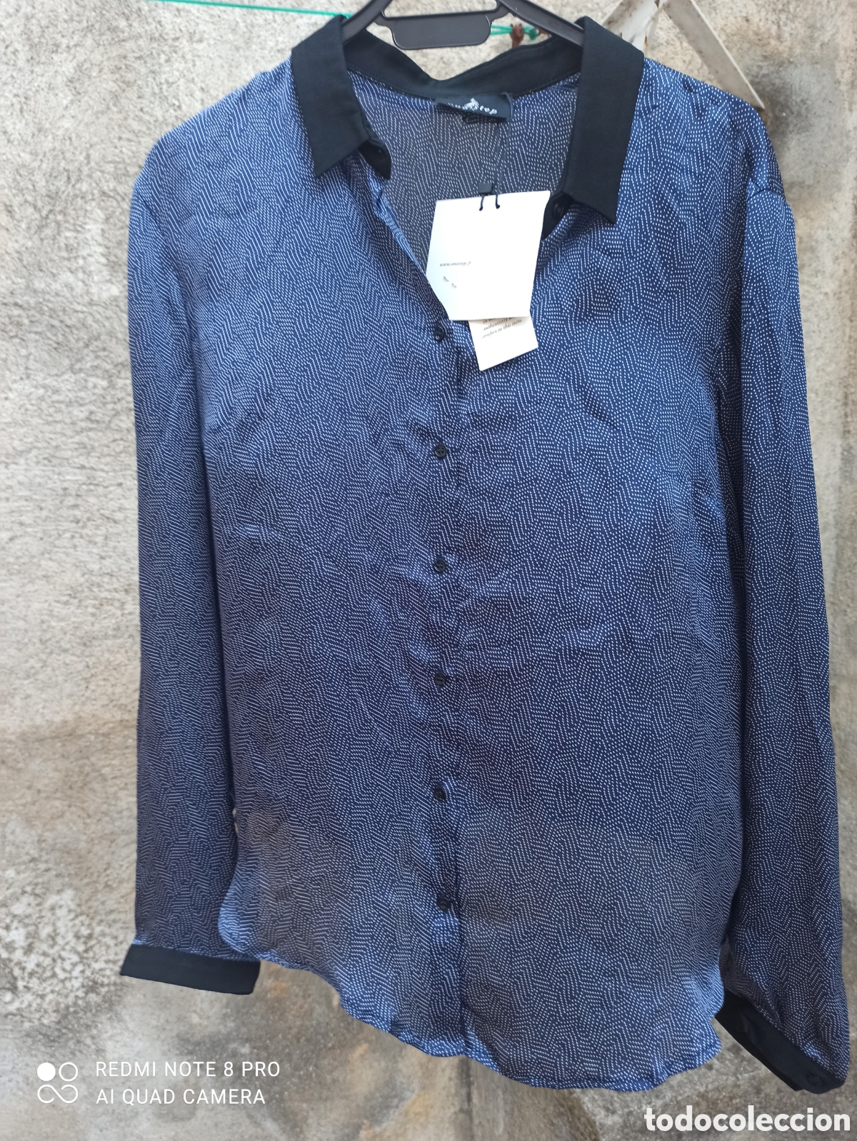 Vintage: Camisa 100% seda, sin estrenar - Foto 12