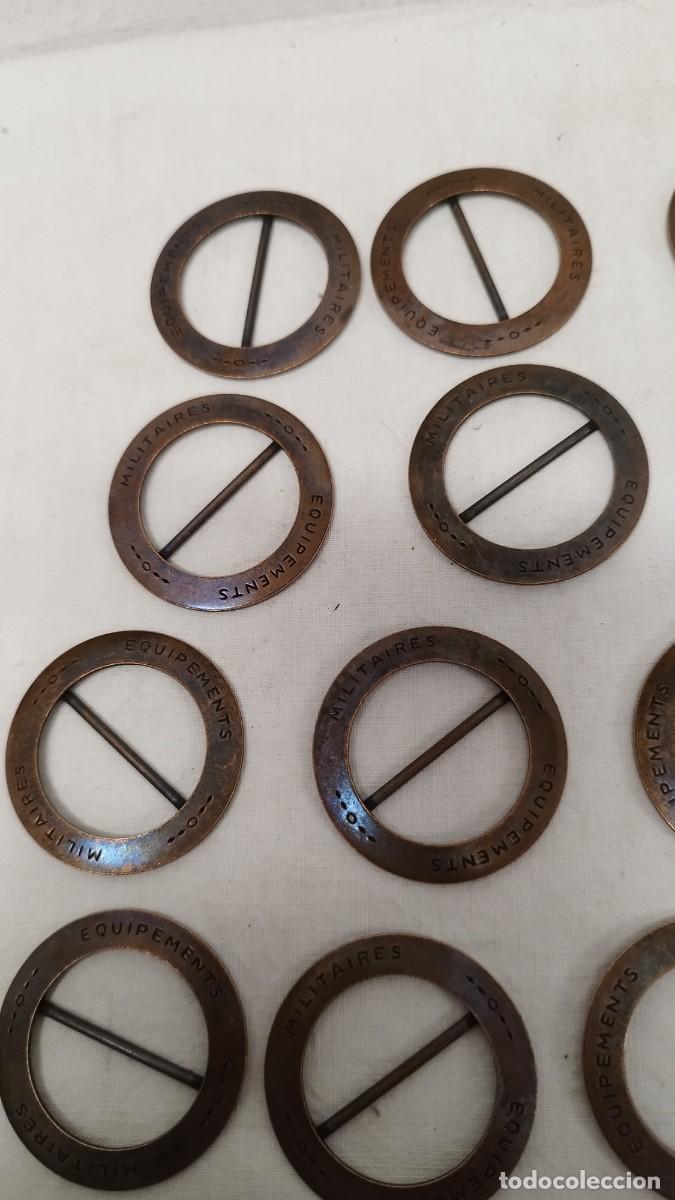 Vintage: Lote de 20 antiguas hebillas de cintur&oacute;n - Foto 4