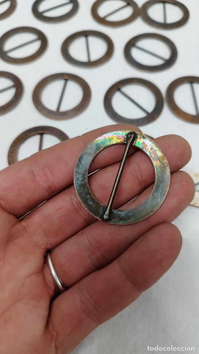 Vintage: Lote de 20 antiguas hebillas de cintur&oacute;n - Foto 6