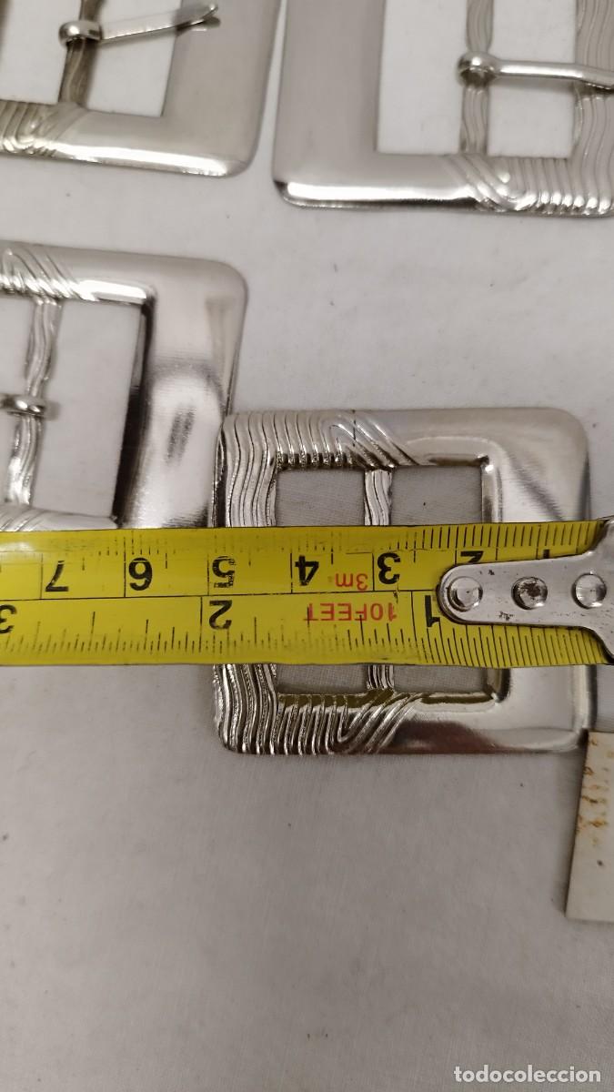 Vintage: Lote de 20 antiguas hebillas de cintur&oacute;n - Foto 4