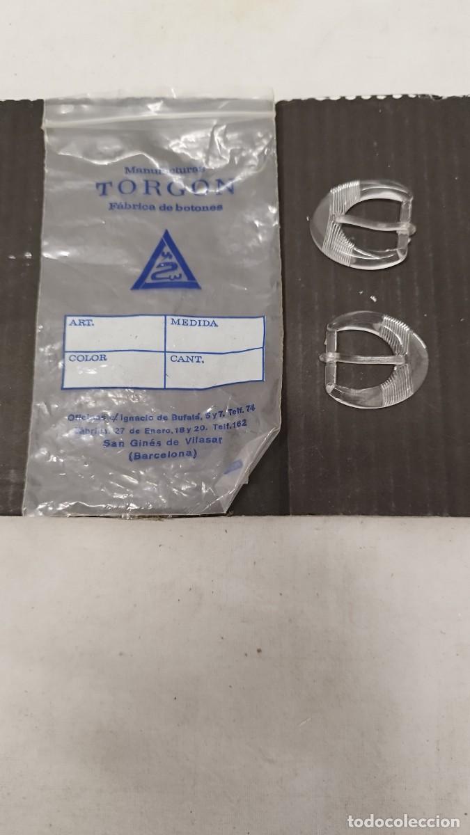 Vintage: Lote de 2 antiguas hebillas de cintur&oacute;n - Foto 1