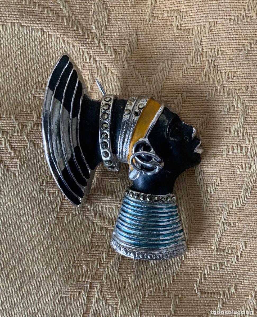 Vintage: BROCHE VINTAGE MUJER AFRICANA - Foto 5