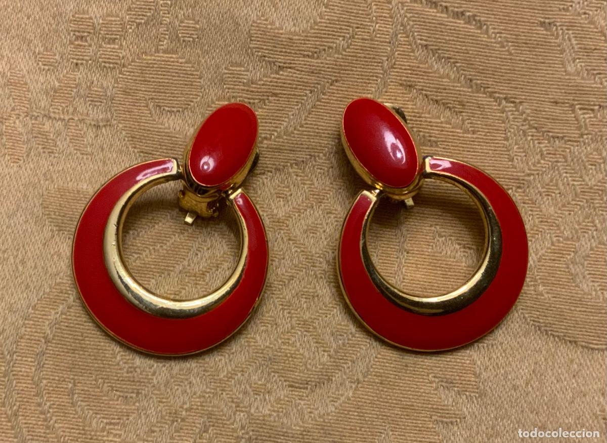 Vintage: PENDIENTES ESMALTE A&Ntilde;OS 70 - Foto 3
