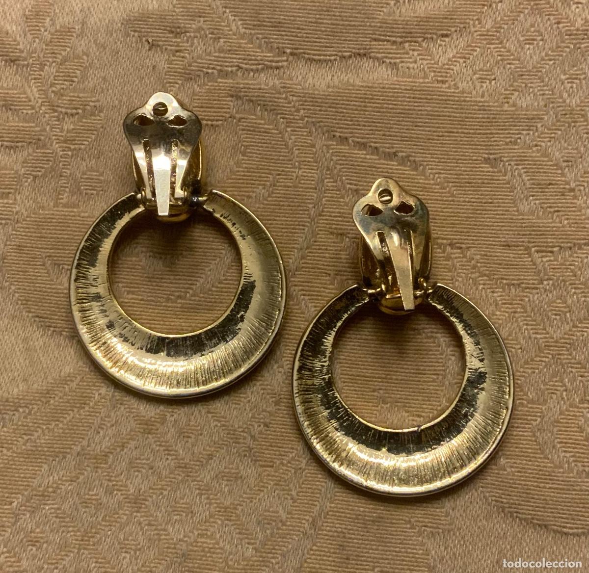 Vintage: PENDIENTES ESMALTE A&Ntilde;OS 70 - Foto 5