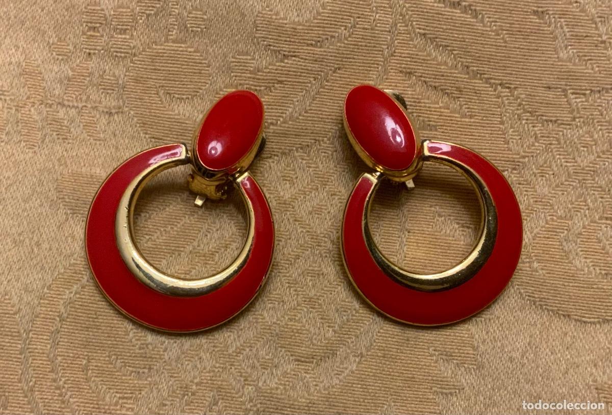 Vintage: PENDIENTES ESMALTE A&Ntilde;OS 70 - Foto 8