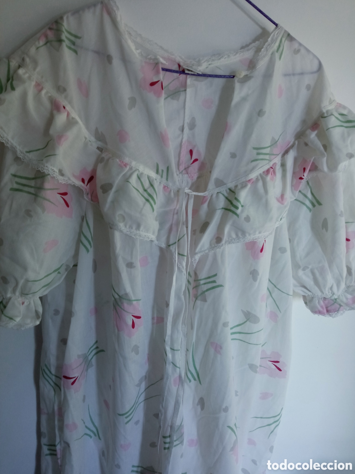 Vintage: Camis&oacute;n bata estrenar - Foto 4