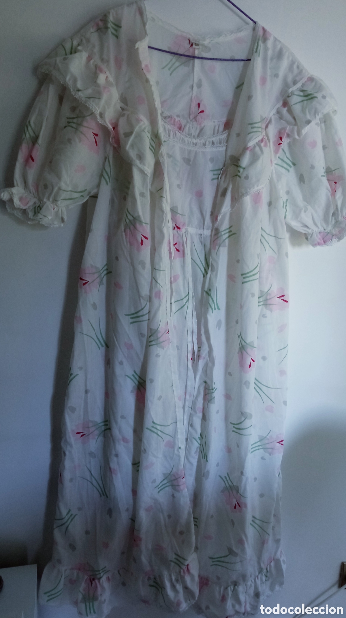Vintage: Camis&oacute;n bata estrenar - Foto 1