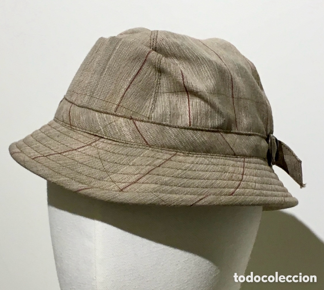Vintage: Sombrero de tejido. Invierno. - Foto 1
