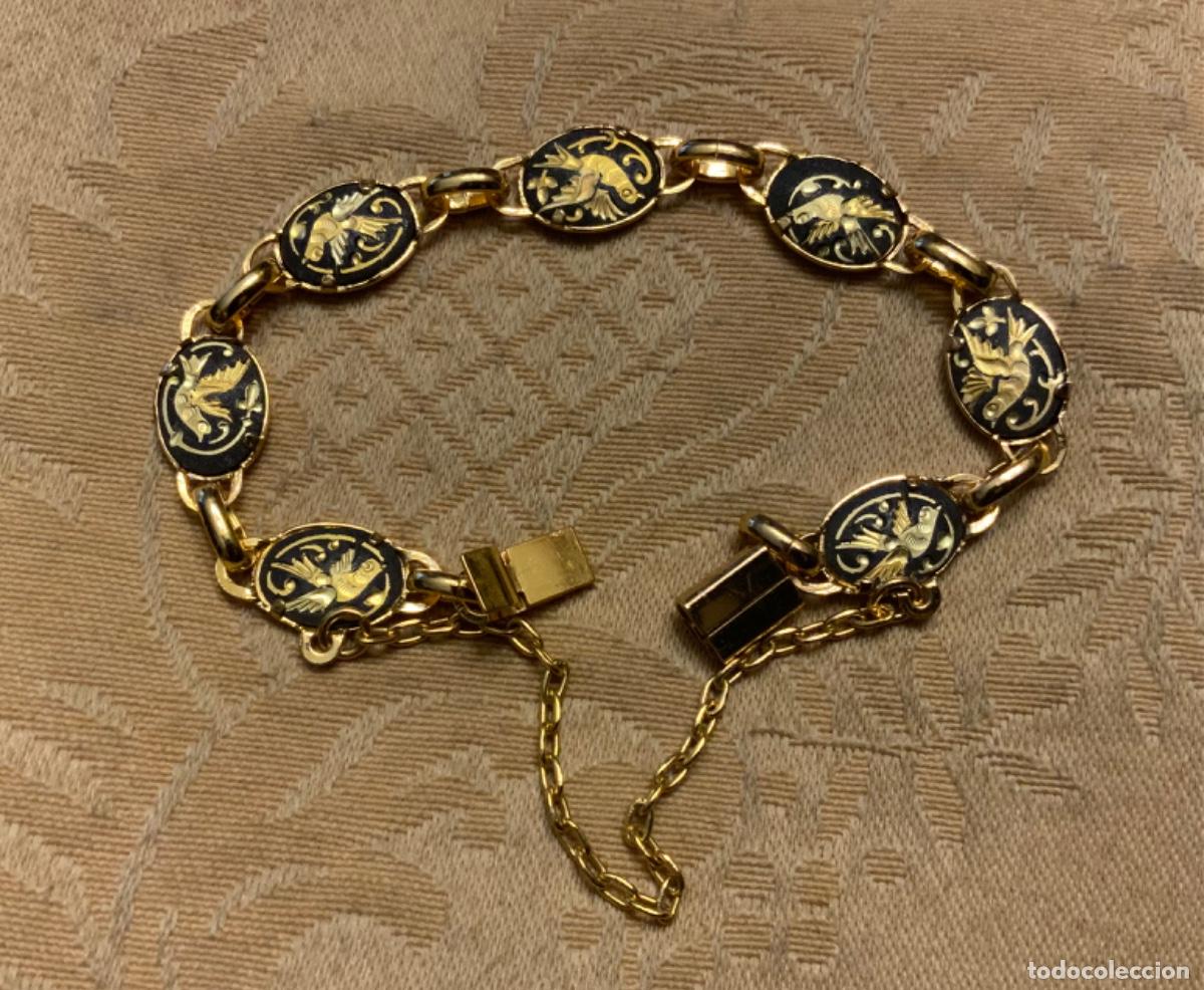 Vintage: PULSERA DAMASQUINADA DE TOLEDO, SIN ESTRENAR - Foto 1