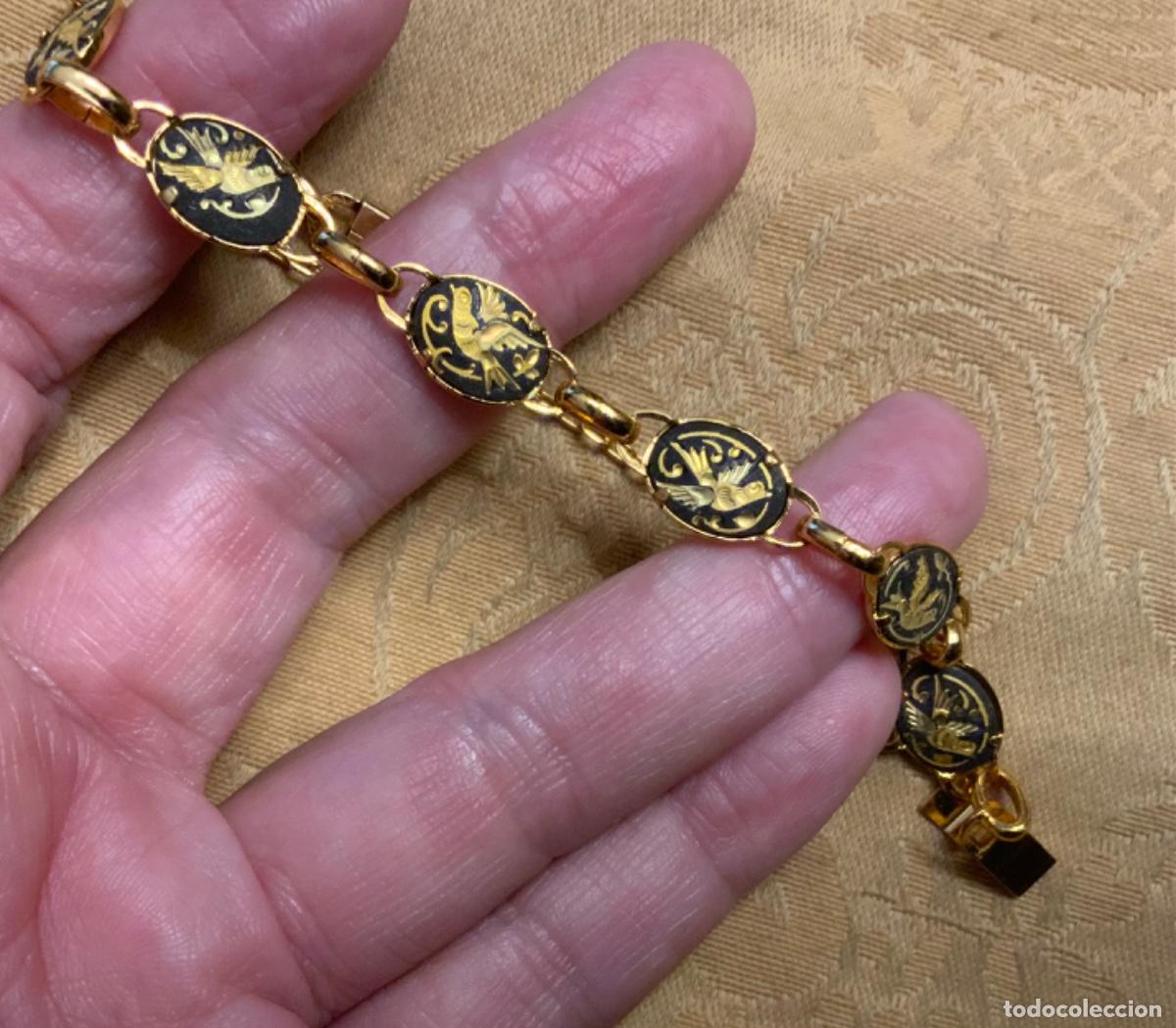 Vintage: PULSERA DAMASQUINADA DE TOLEDO, SIN ESTRENAR - Foto 2