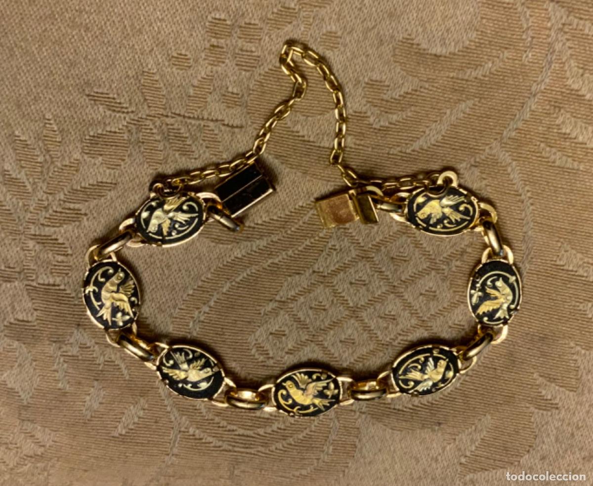 Vintage: PULSERA DAMASQUINADA DE TOLEDO, SIN ESTRENAR - Foto 3
