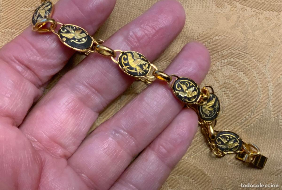 Vintage: PULSERA DAMASQUINADA DE TOLEDO, SIN ESTRENAR - Foto 4