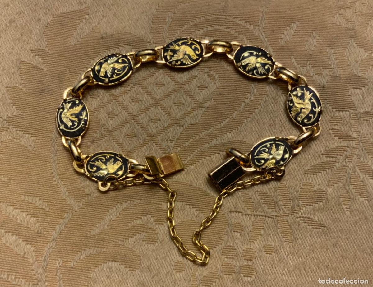 Vintage: PULSERA DAMASQUINADA DE TOLEDO, SIN ESTRENAR - Foto 5
