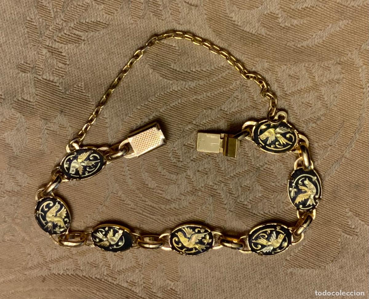 Vintage: PULSERA DAMASQUINADA DE TOLEDO, SIN ESTRENAR - Foto 6