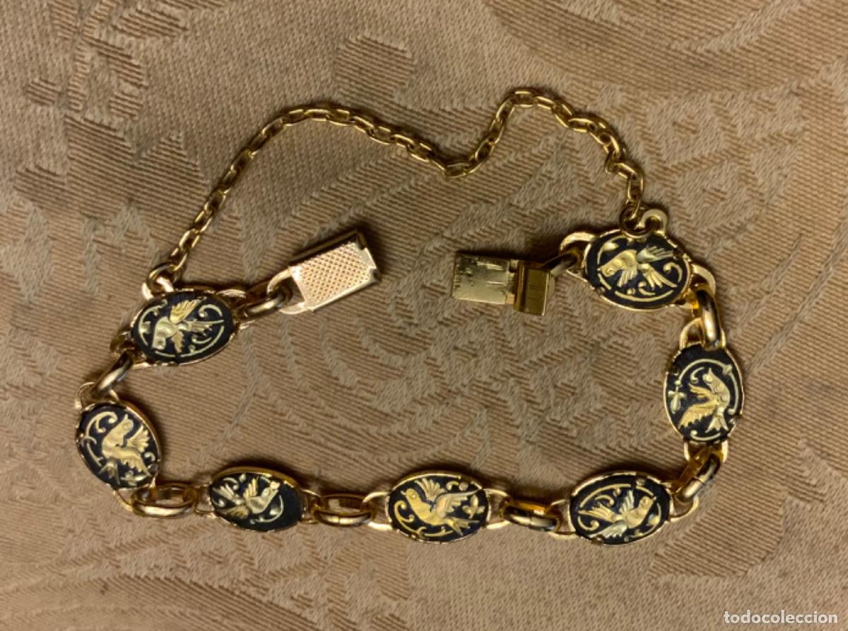 Vintage: PULSERA DAMASQUINADA DE TOLEDO, SIN ESTRENAR - Foto 7