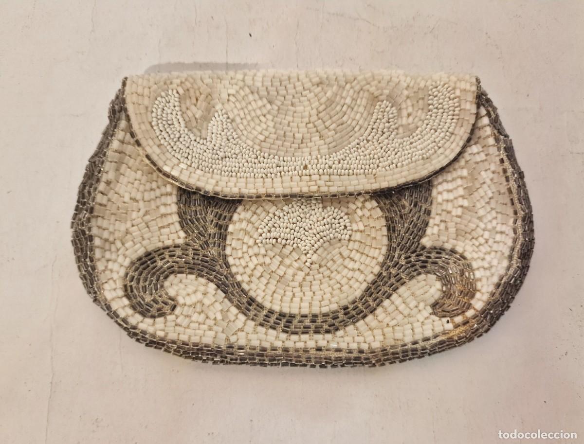 Vintage: Cartera abalorios Deco - Foto 1