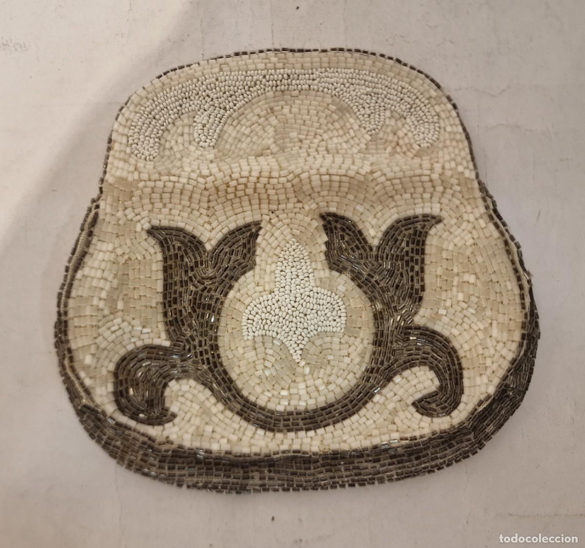 Vintage: Cartera abalorios Deco - Foto 3