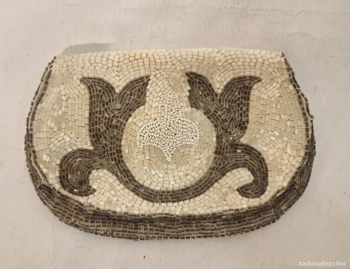 Vintage: Cartera abalorios Deco - Foto 4