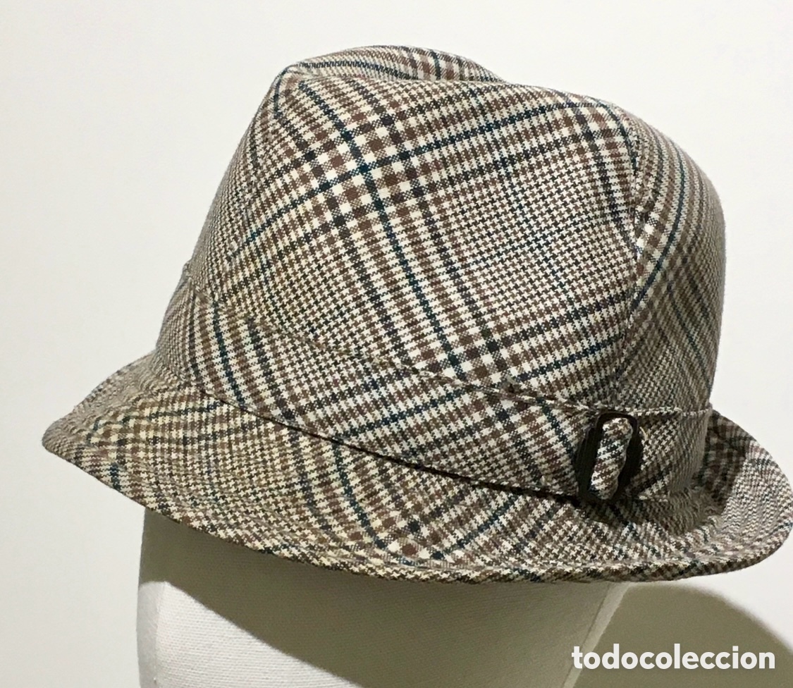 Vintage: Sombrero de tejido. Invierno. - Foto 1