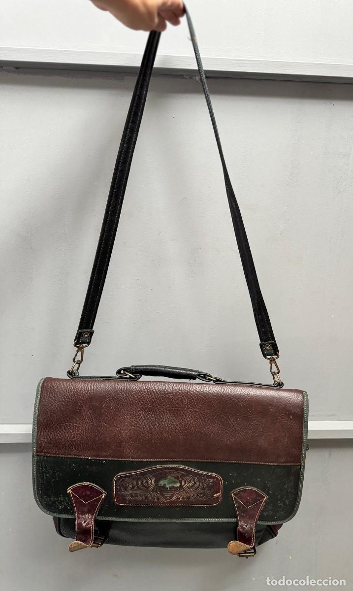 Vintage: Malet&iacute;n Vintage Nobuk - Foto 2