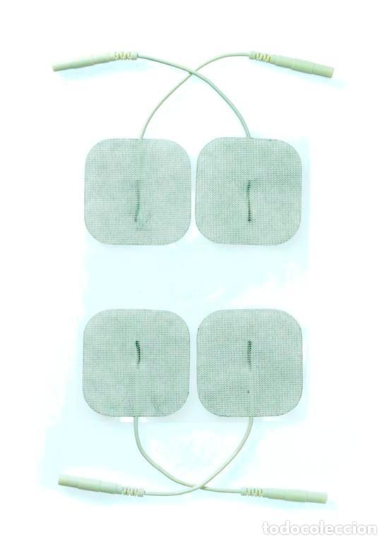 Vintage: Rimba Pack de 4 Almohadillas Adhesivas para Masajeador y Gimnasia Pasiva (Conexi&oacute;n 2mm)