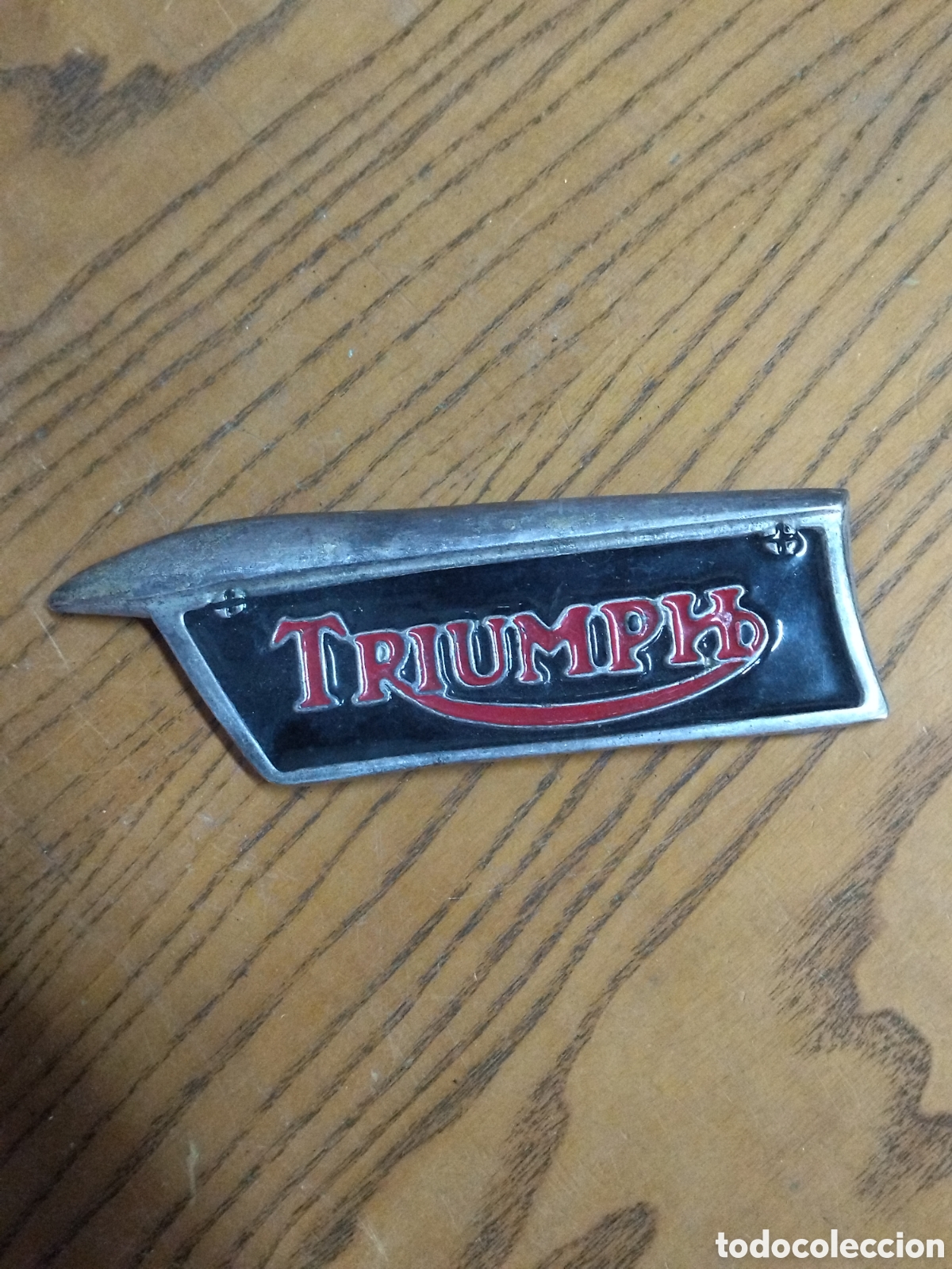 Vintage: Hebilla Triumph. C&oacute;mo nuevo - Foto 1
