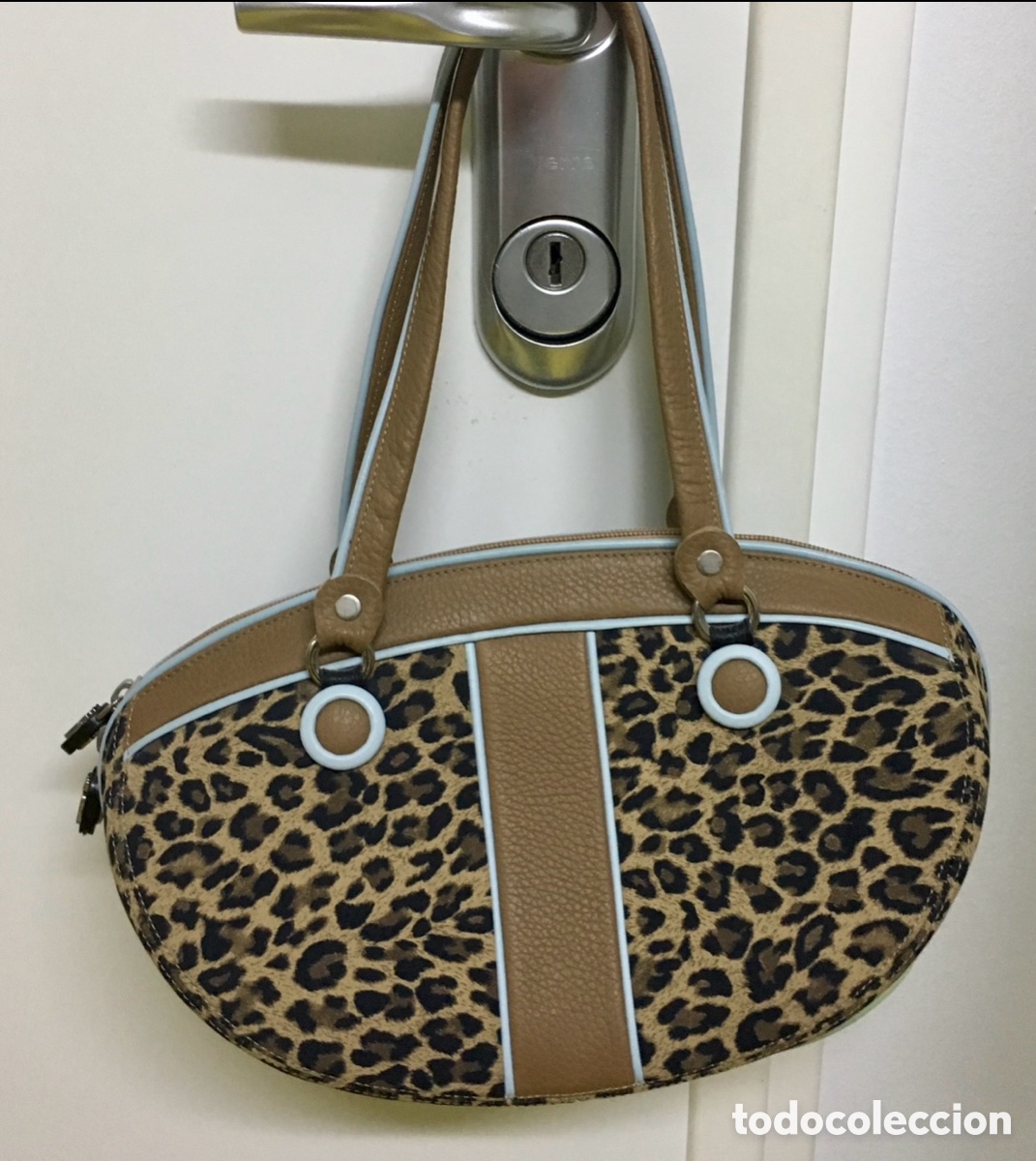 Vintage: Bolso. ALALUNA. Piel. - Foto 1